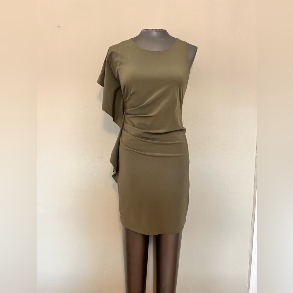 Olga and Maya olive khaki dress size s